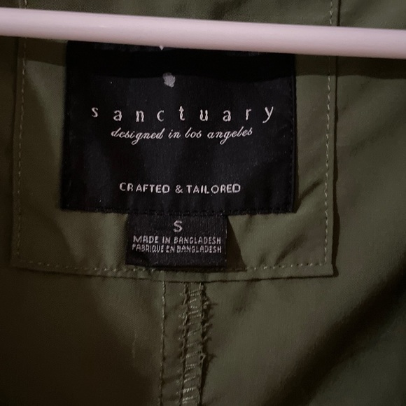 Sanctuary Los Angeles Womens small Lightweight Green Jacket - Picture 9 of 9